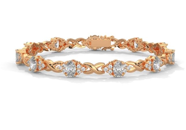 Modern diamond jewellery collection
