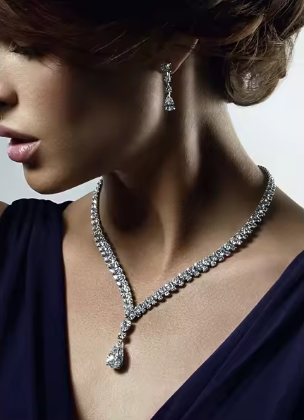 Elegant diamond jewellery