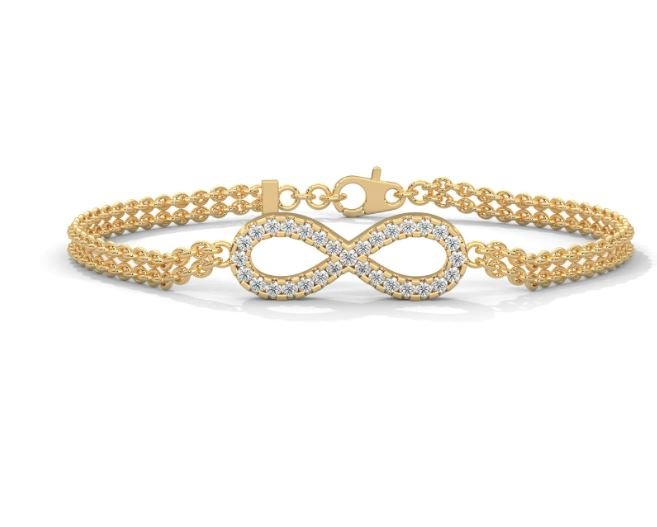 Diamond bracelets collection