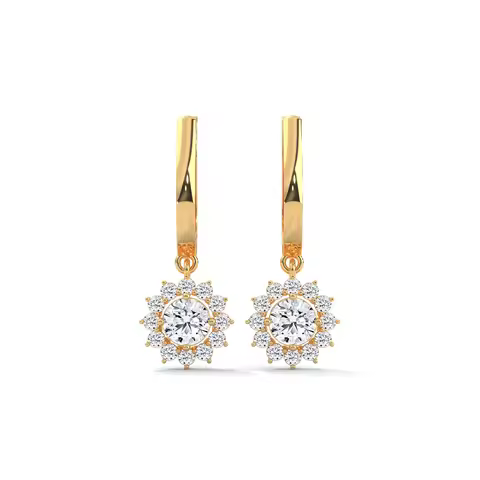 Diamond earrings