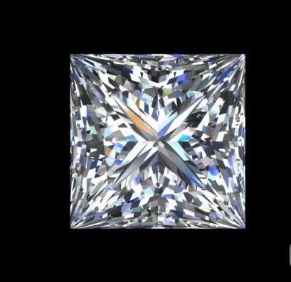 Princess cut diamond